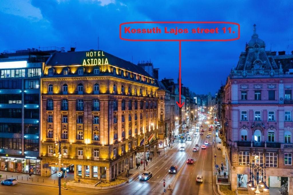 Astoria Centrum Studio Apartment Budapest Exterior foto
